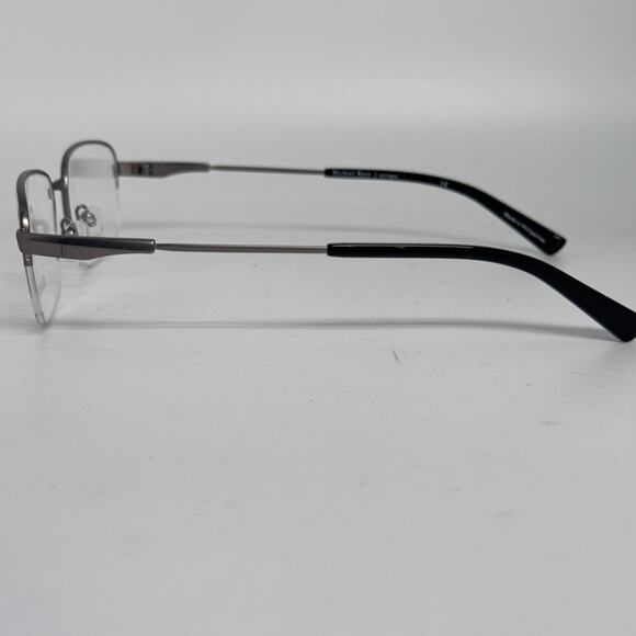 Michael Ryen Eyeglasses Frames MRM-130 Silver PureFlex Half Rim 54-18-145 H16961 - Picture 2 of 7